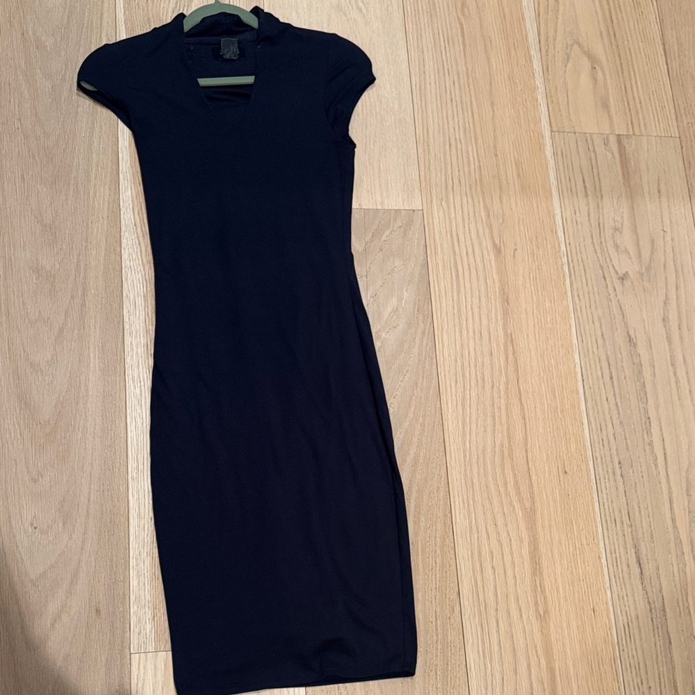 Joe and Elle tight stretchy blue dress excellent condition size m